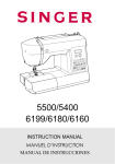 SINGER SMC 6180 sewing machine