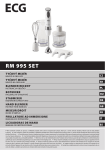 ECG RM 995 SET mixer