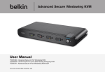 Belkin F1DN104M KVM switch