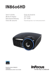 Infocus Home Cinema Projector IN8606HD - Full HD - 2500 lumens - 10000:1