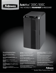 Fellowes AutoMax 300C