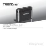 Trendnet TEW-810DR Wi-Fi Ethernet LAN Dual-band Black router