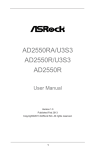Asrock AD2550R/U3S3