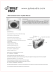 Pyle PWMA60UB speakerphone