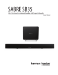 Harman/Kardon Sabre SB 35