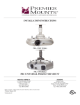 Premier Mounts PBC-FCMA-QL project mount