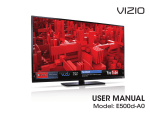 VIZIO E500d-A0 50" Full HD 3D compatibility Smart TV Wi-Fi Black