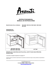 Avanti AR1754B refrigerator