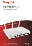 Draytek Vigor 2860n VDSL2 Wi-Fi Ethernet LAN White