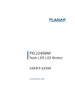 Planar Systems PXL2240MW