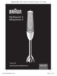 Braun MQ500 Soup