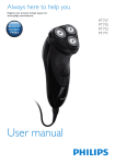 Philips SHAVER 3000 PowerTouch PT711