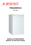 Jocel JF91-140L combi-fridge