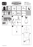 Massive Suspension light 36226/17/10