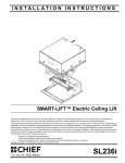 Chief SL236SPI project mount