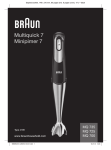 Braun Multiquick 7 MQ700 Soup