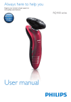 Philips wet and dry electric shaver RQ1195/17
