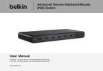 Belkin F1DN104K KVM switch