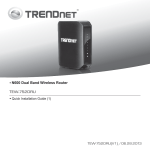 Trendnet TEW-752DRU router