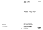 Sony VPL-HW30ES