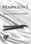 Remington S9600 hair straightener