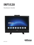 Infocus Mondopad Touch Display 55" (incl camera, soundbar & feet)