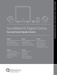 Boston Acoustics SoundWare XS Digital Cinema