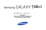 Samsung Galaxy Tab 3 7.0 8GB Brown, Gold