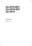 Gigabyte GA-H87N-WIFI motherboard