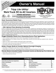 Tripp Lite UT2012UL battery charger