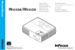 Infocus Mobile Projector IN1110a - XGA - 2100 lumens - 2600:1