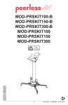 Peerless MOD-PRSKIT150-B project mount