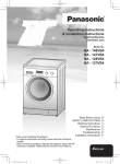 Panasonic NA-127VB4 washing machine