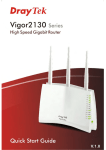 Draytek Vigor2130Vn Wi-Fi Ethernet LAN Dual-band