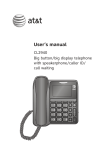 AT&T CL2940 telephone