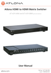Atlona AT-H2H-88M video switch