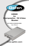 Gefen GTV-HDMI-2-COMPSVIDSN video converter
