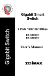 Edimax ES-5800D+ network switch
