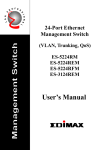 Edimax ES-3124REM network switch