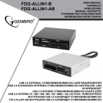 Gembird FDI2-ALLIN1-AB card reader