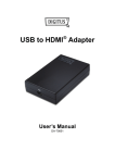 Digitus USB 2.0 - HDMI