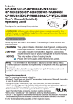 Hitachi CP-WX8255A data projector