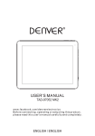 Denver TAD-97052 8GB Black tablet