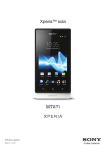 Sony Xperia Sola 8GB Black