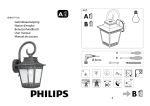 Philips myGarden Wall light 15401/86/16
