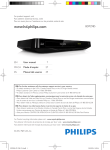 Philips Blu-ray Disc/ DVD player BDP2985