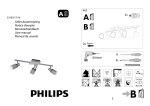 Philips myLiving Spot light 52103/17/16