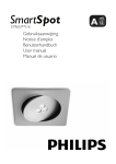 Philips SMARTSPOT Recessed spot light 57965/48/16