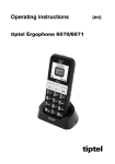 Tiptel Ergophone 6070 90g Black