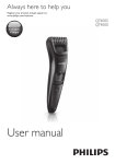 Philips Beard and stubble trimmer QT4005/15